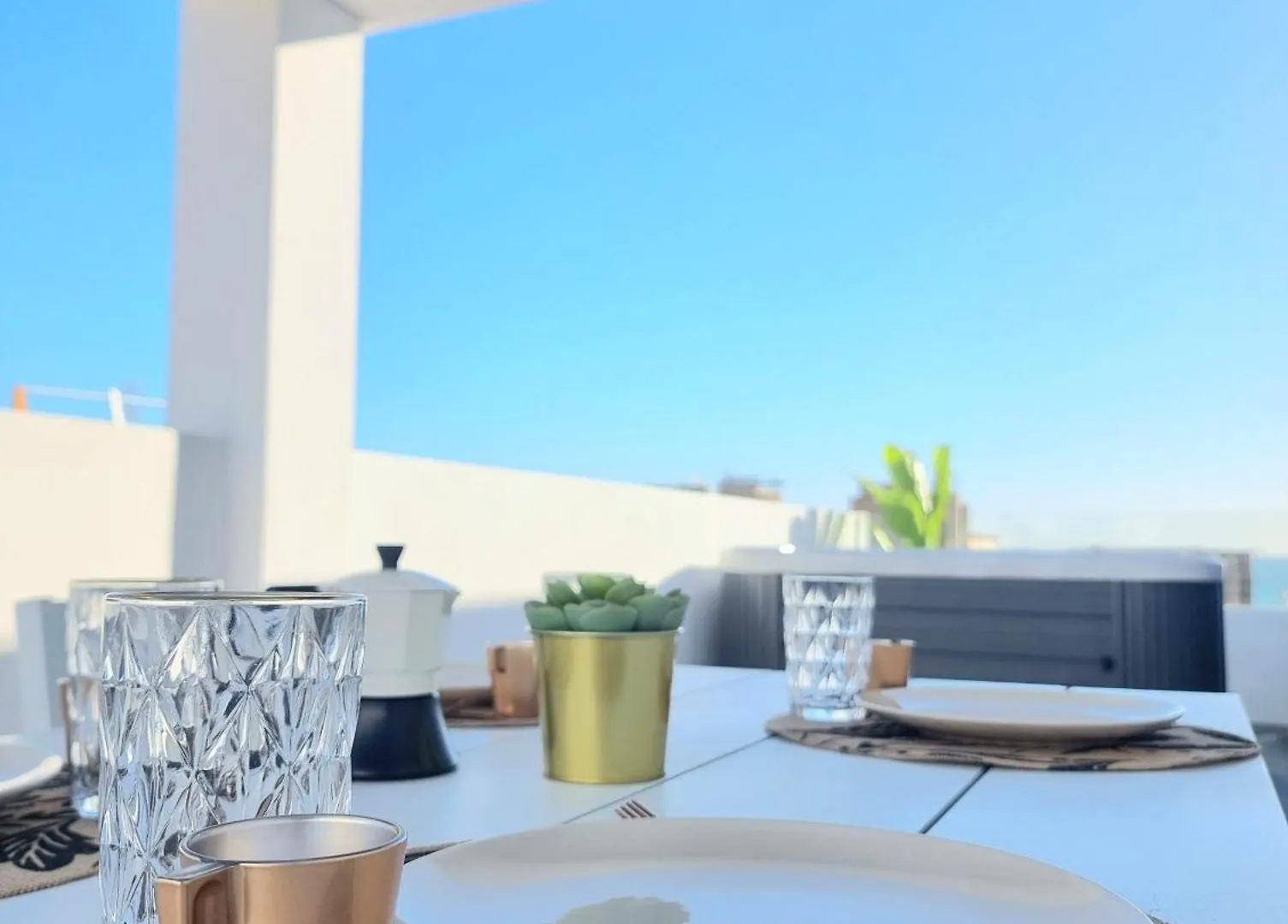 アパート コラレホLuxury Penthouse Valentin With Jacuzziアパートメント
